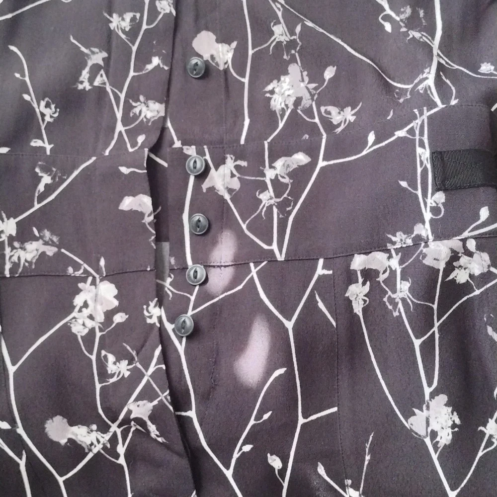 Rag And Bone  Black and White  Floral Jumpsuit 10